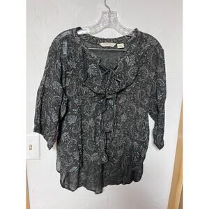 Denim & Supply Ralph Lauren Paisley Top‎ Sz XS